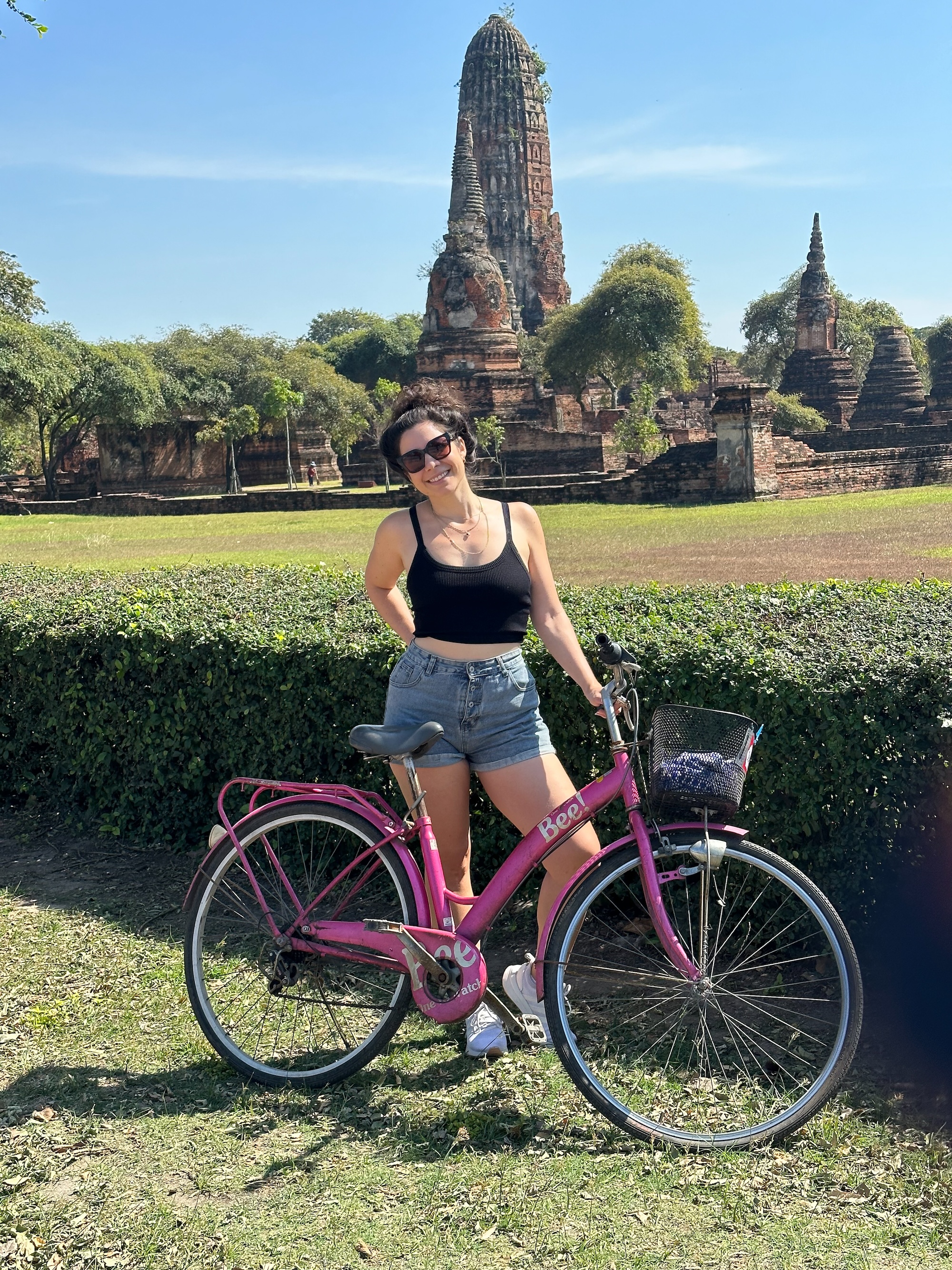 In front of Wat Phra Ram